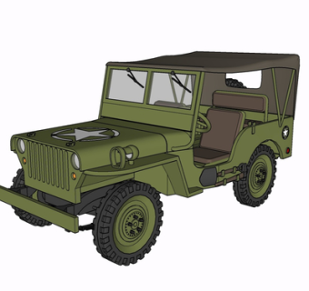 现代汽车su模型