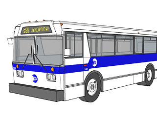 现代<em>公交车</em>su模型