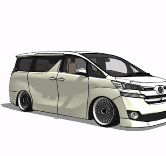 现代汽车su模型