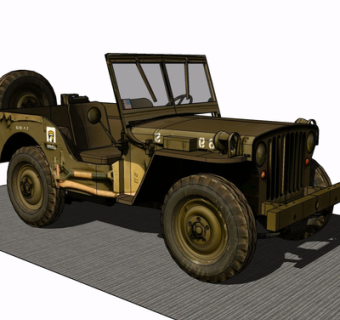 现代汽车su模型