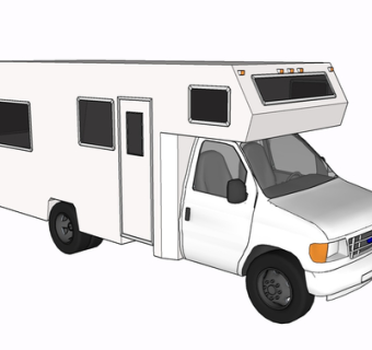 现代汽车su模型