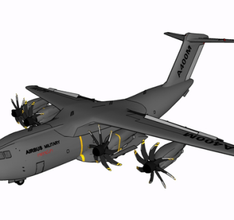 现代飞机su模型