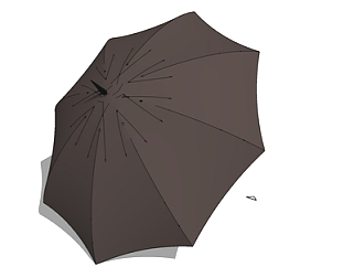 现代雨伞su模型