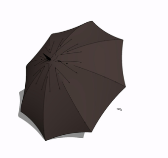 现代雨伞su模型