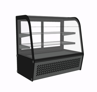 现代超市展柜su模型