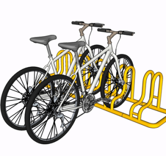 现代自行车su模型