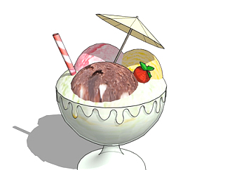 现代<em>冰淇淋</em>su模型