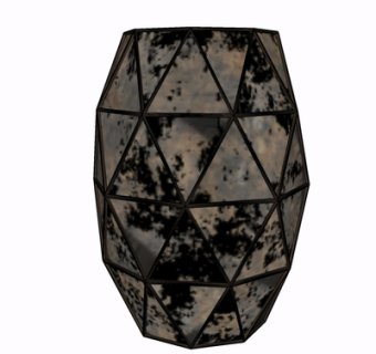 现代陶瓷花瓶su模型