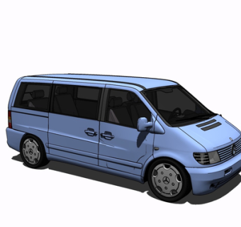 现代面包车su模型