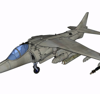 现代飞机su模型