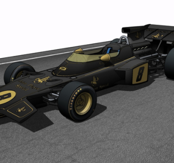 现代赛车su模型