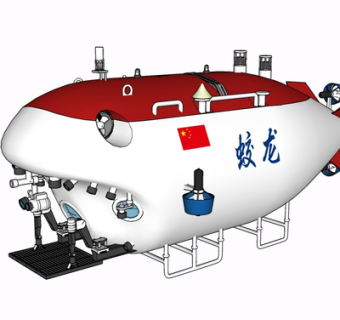 现代蛟龙号潜水艇su模型