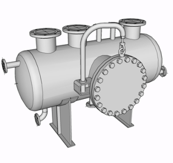 现代工业设备su模型