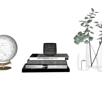 现代地球仪su模型