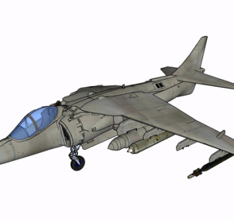 现代飞机su模型
