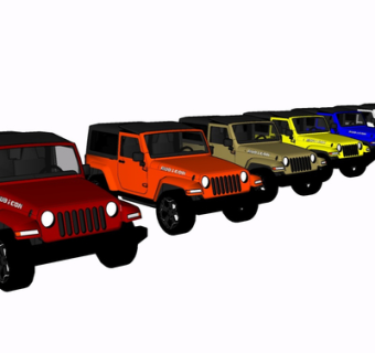 现代汽车su模型