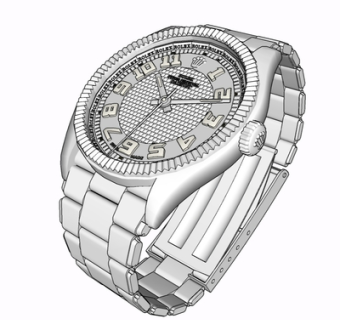 现代手表su模型