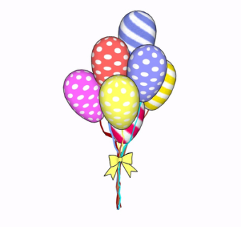 现代气球su模型