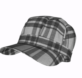 现代布艺帽子su模型