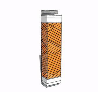 现代壁灯su模型