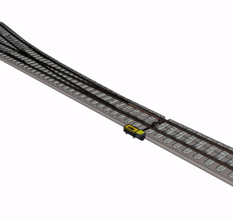 现代铁路su模型