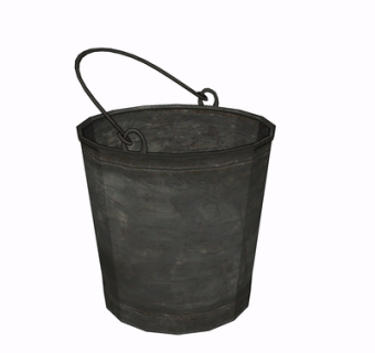 现代水桶su模型