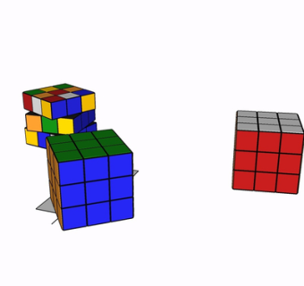 现代魔方su模型