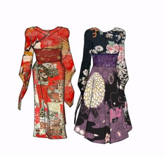 现代服饰su模型