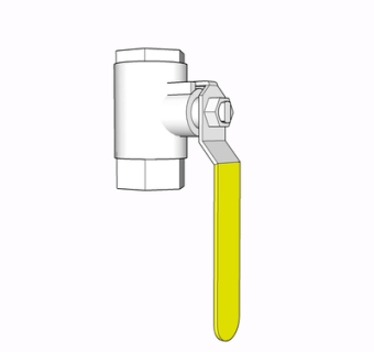 现代金属水阀su模型