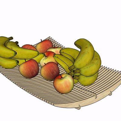 现代苹果香蕉su模型