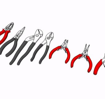 现代尖嘴钳su模型