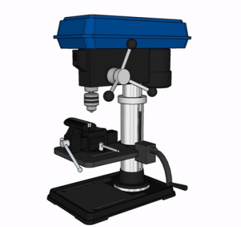 现代工业设备su模型
