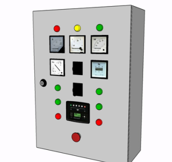 现代工业设备su模型