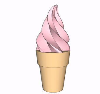 现代冰淇淋su模型