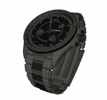 现代手表su模型