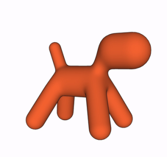 现代塑料玩具su模型