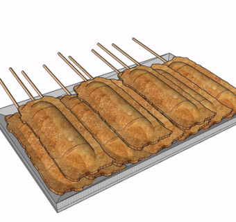 现代烧烤su模型