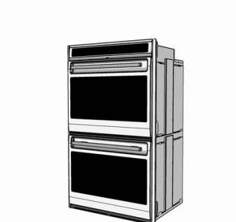 现代烤炉su模型