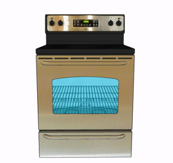 现代消毒柜su模型