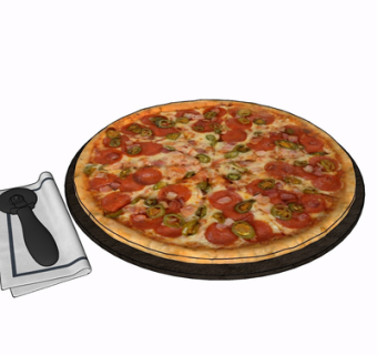 现代披萨su模型