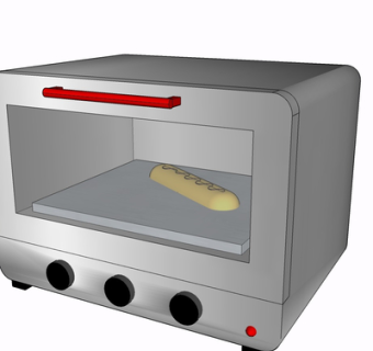 现代微波炉su模型