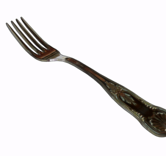 欧式金属叉子su模型