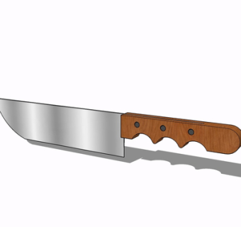 现代刀具su模型