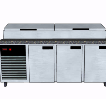 现代集成灶su模型