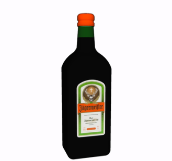 现代酒水su模型