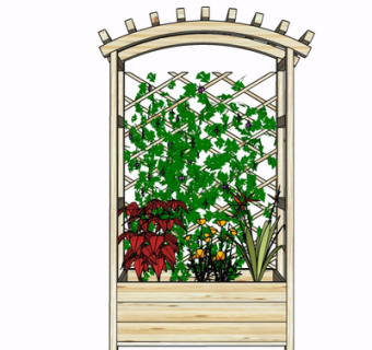 现代绿植花草su模型