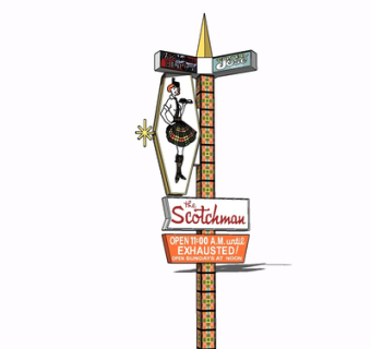 现代指示牌su模型