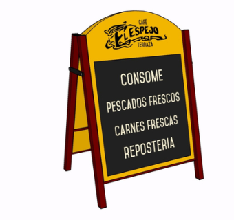 现代实木展示牌su模型