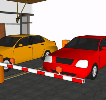 现代汽车su模型