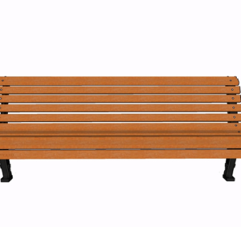 现代实木公用椅su模型